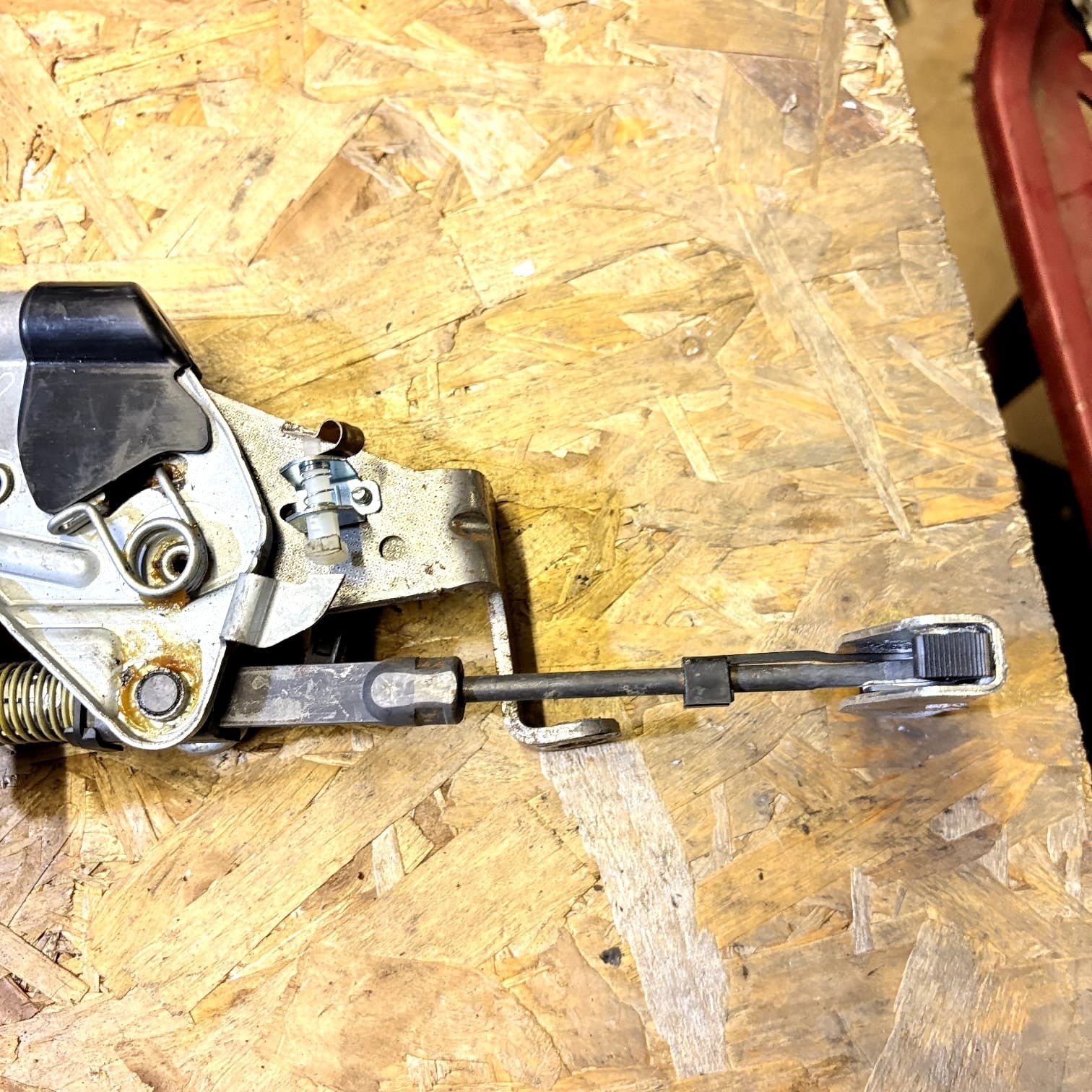 BMW 116i 2004-2011 E87 HAND BRAKE LEVER Black Leather 34406764924-02