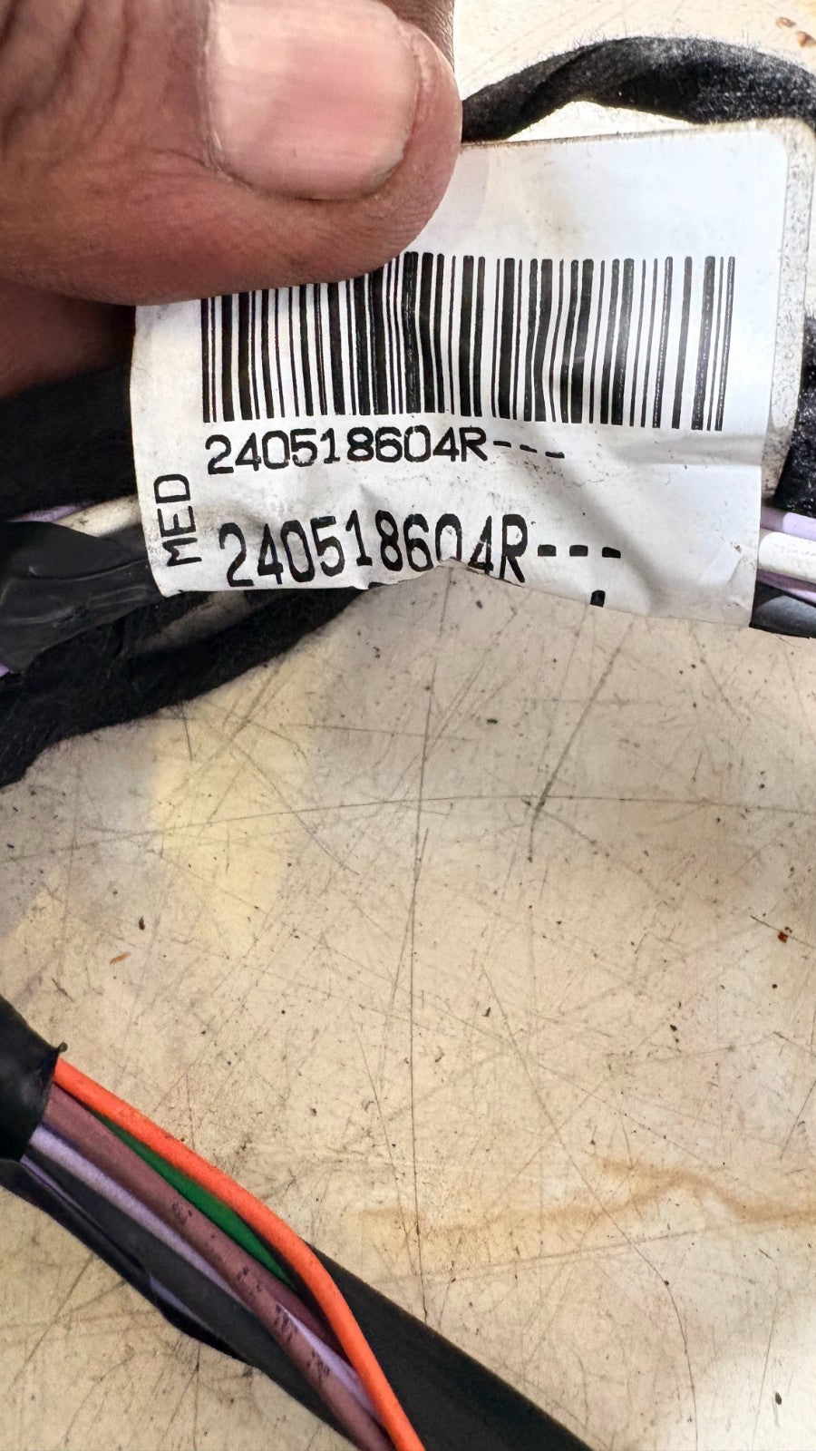 Renault Twingo 2012 Gordini RS 133 Boot Hatch Wiring Loom Face Lift 240518604
