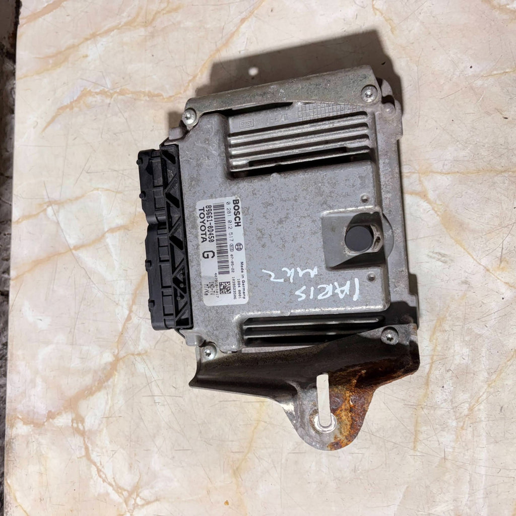 TOYOTA YARIS MK2 2005-2014 ENGINE CONTROL UNIT ECU D-4D 89661-0D450 0281012322