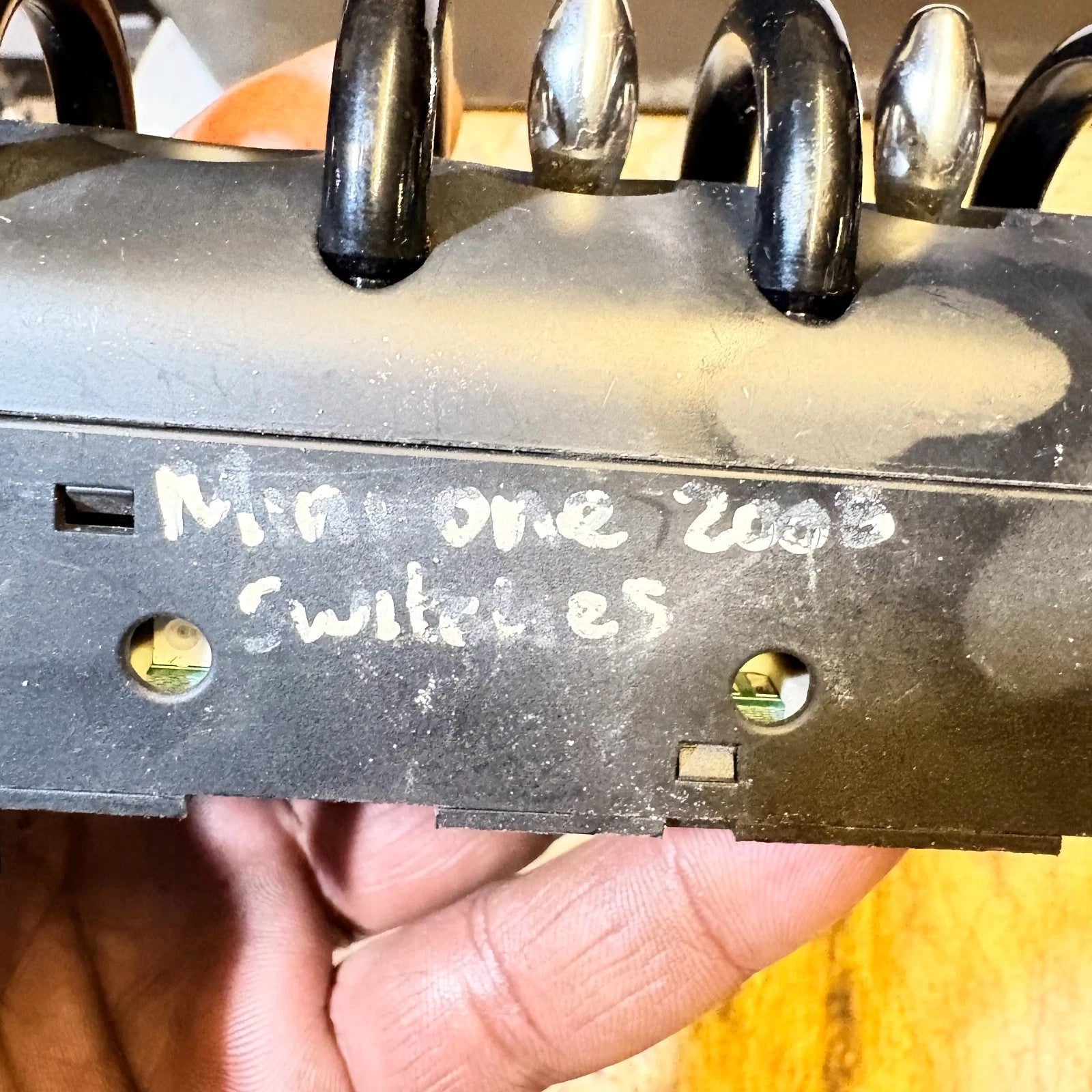 2001-2006 MINI One R50 Centre Console Switch Pack Window Lock Fog 61316917983
