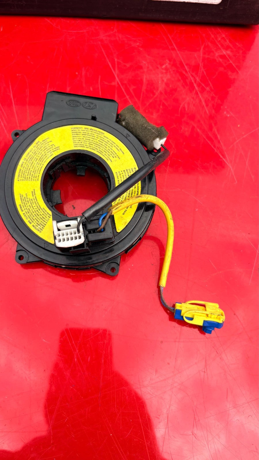 RENAULT TWINGO 2003 STEERING WHEEL AIRBAG SRS SQUIB SLIP RING