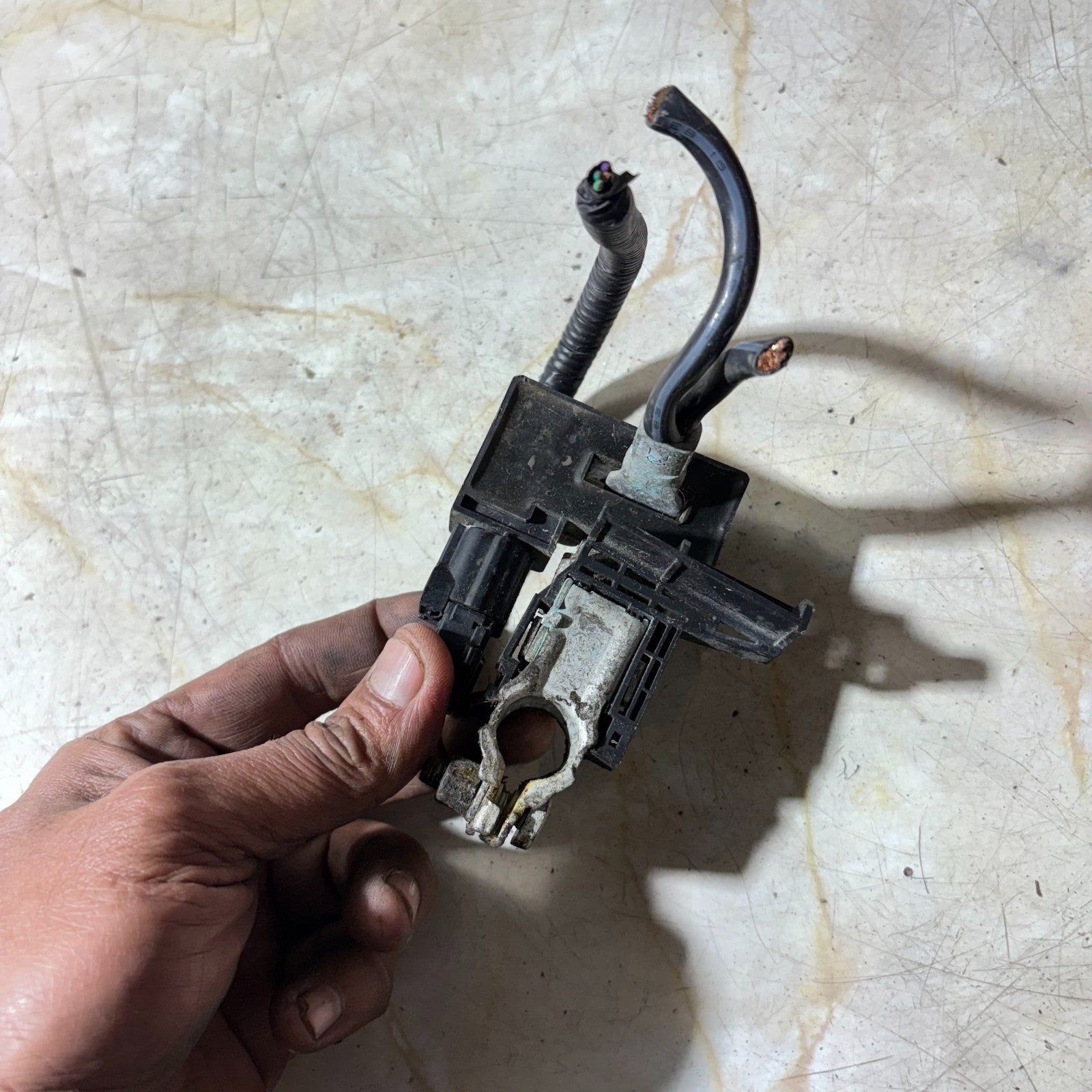 Toyota Yaris Mk2 2005-2011 Negative Battery Terminal Ground Cable Clamp