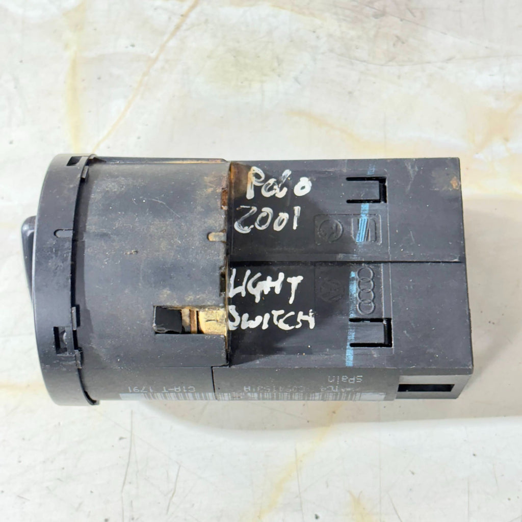 VOLKSWAGEN POLO S 2001 HEADLIGHT SWITCH CONTROL TC41C0941531A