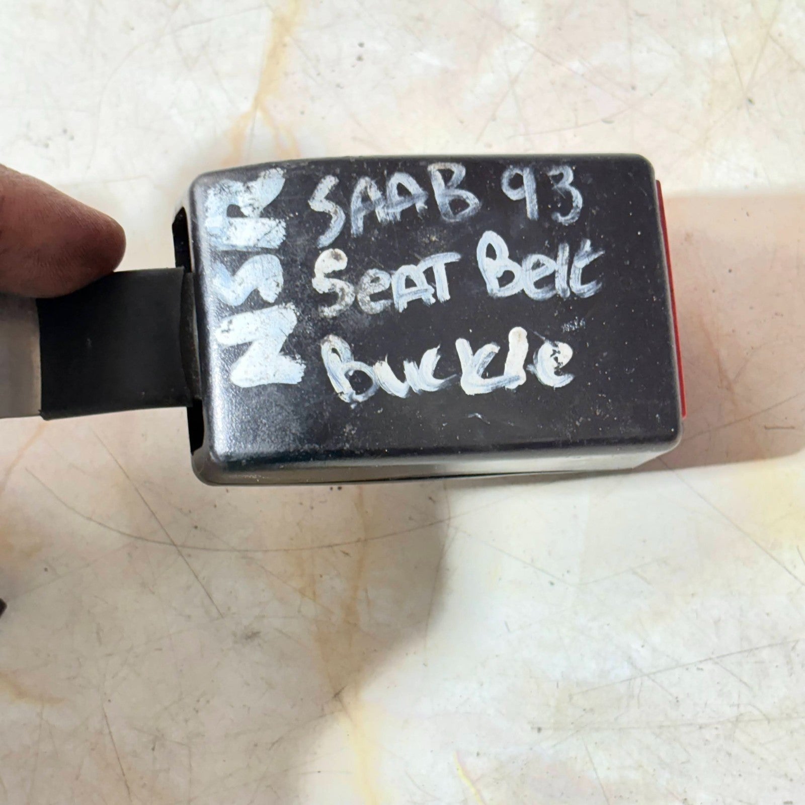 SAAB 93 N/S/R Rear Passenger Seatbelt Buckle-12794563