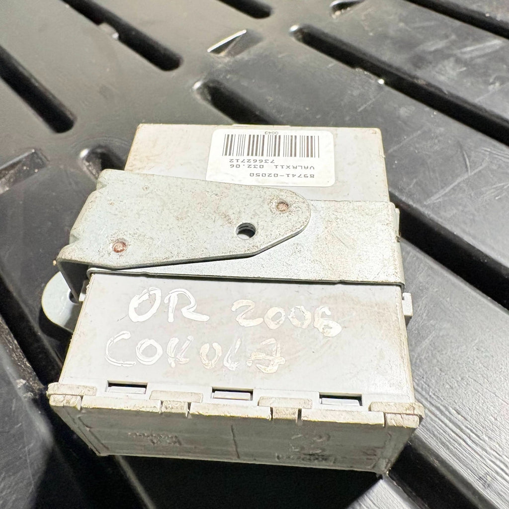2000-2006 TOYOTA COROLLA ECU CENTRAL LOCKING CONTROL MODULE 89741-02050