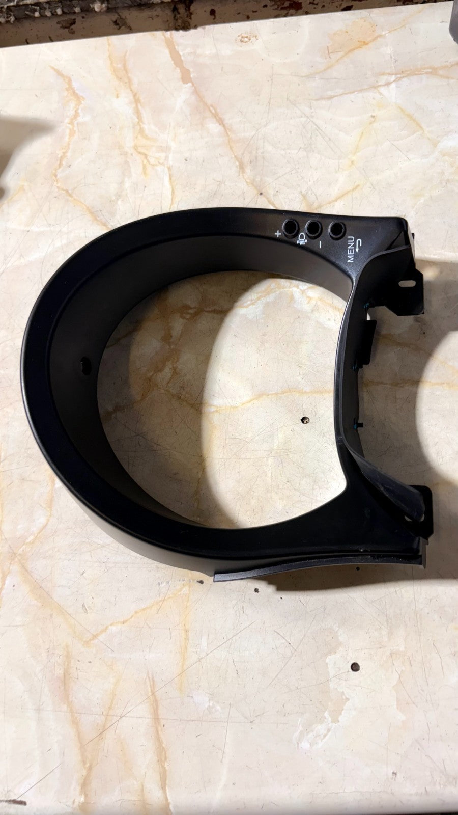 FIAT 500 FACELIFT 2015-2024 SPEEDOMETER INSTRUMENT CLUSTER SURROUND TRIM BEZEL