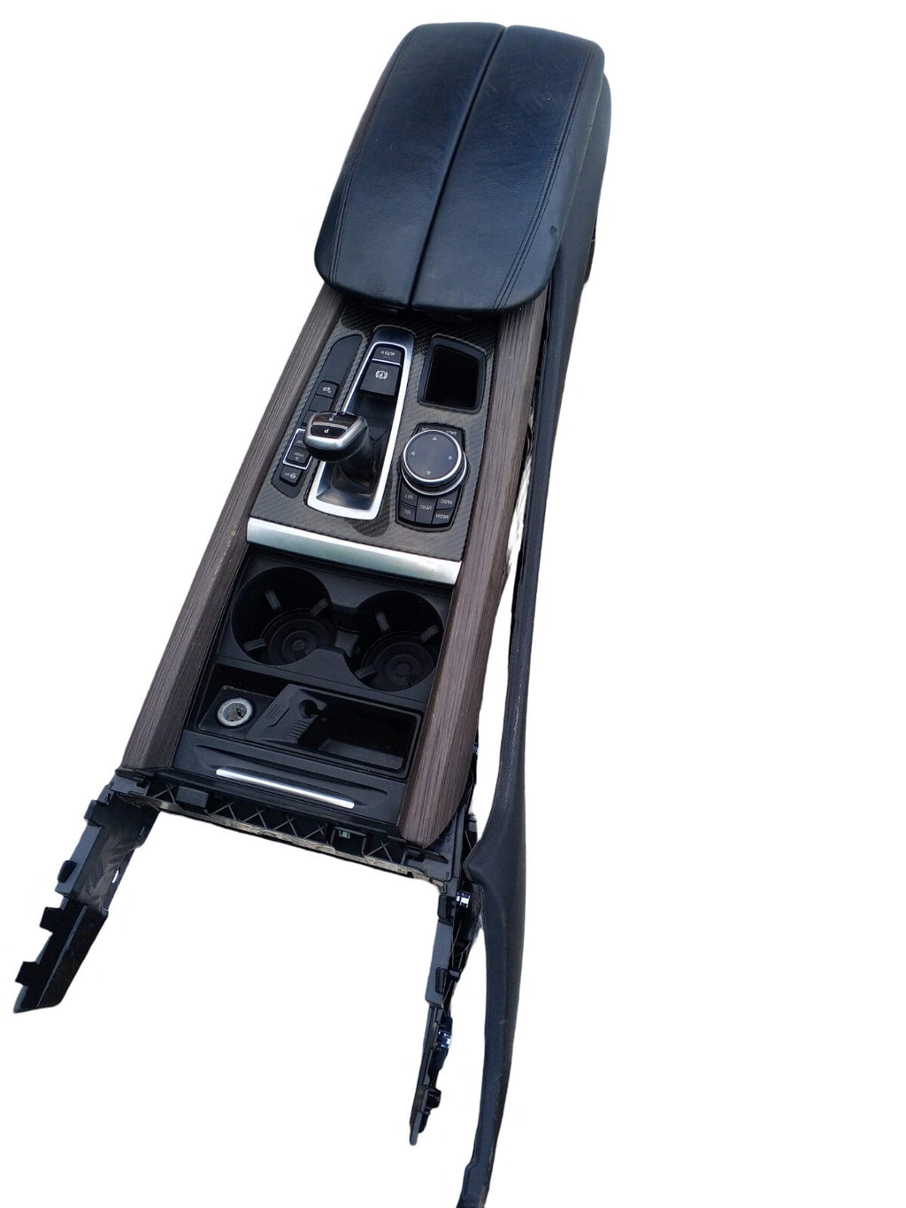 BMW X5 E70 LCI CENTRE CONSOLE ARM REST LEATHER COMPLETE