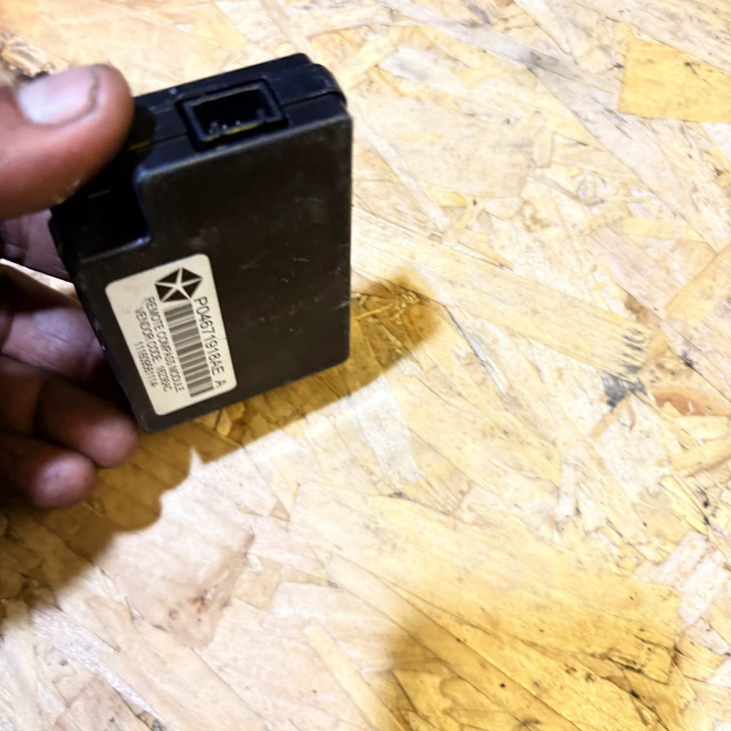 DODGE CALIBER 2006 5DR 2.0 DIESEL REMOTE COMPASS MODULE ECU P04671918AE
