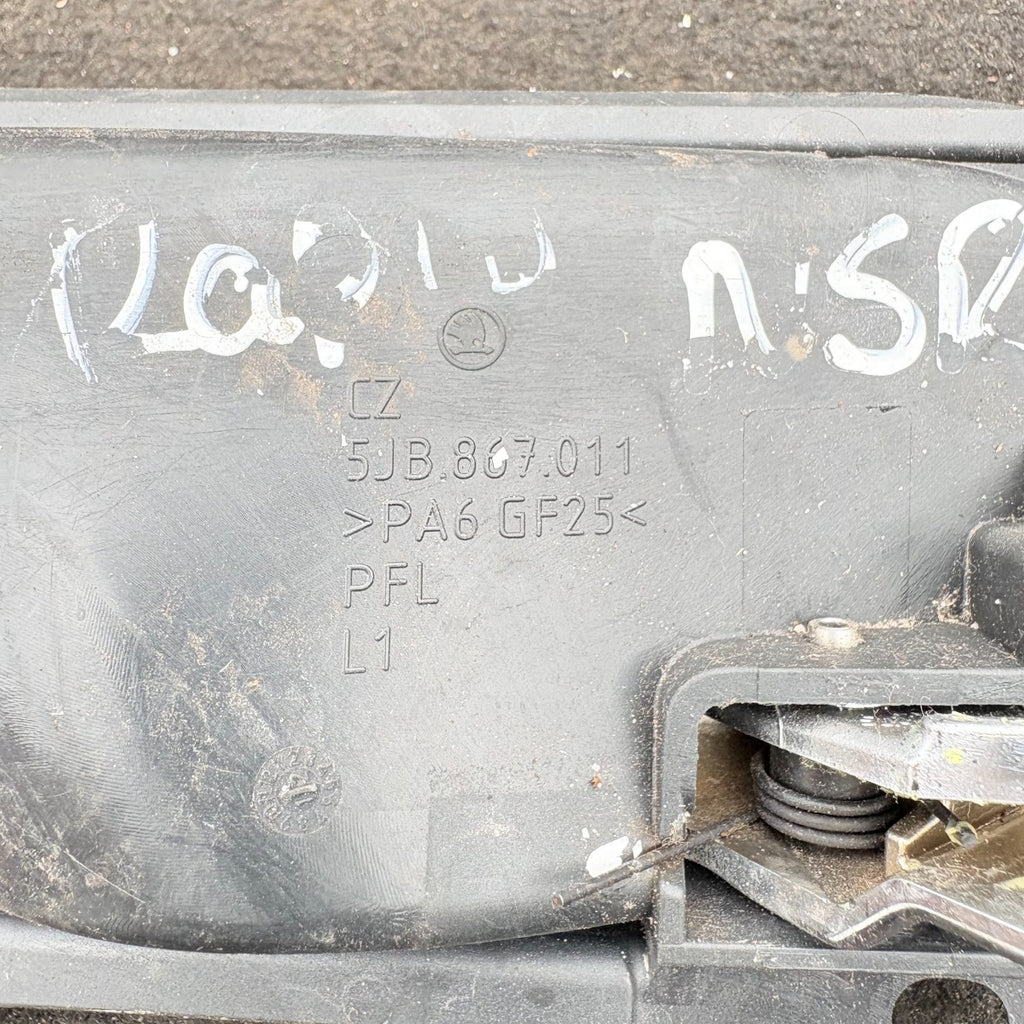 SKODA RAPID Rear Left Inner Door Handle with Speaker 5JB867011A