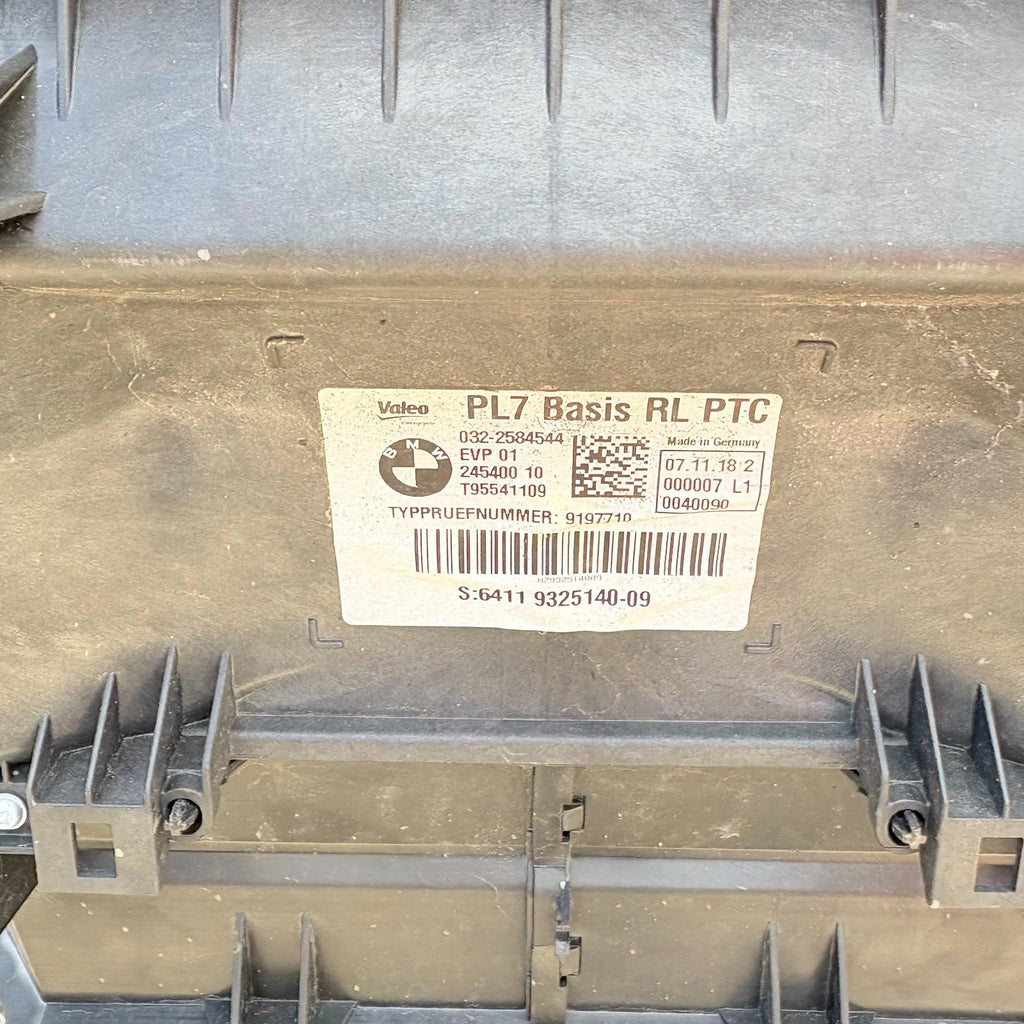 2014-2019 BMW 4 SERIES F32 HEATER MATRIX BOX T1013122B GEUINE