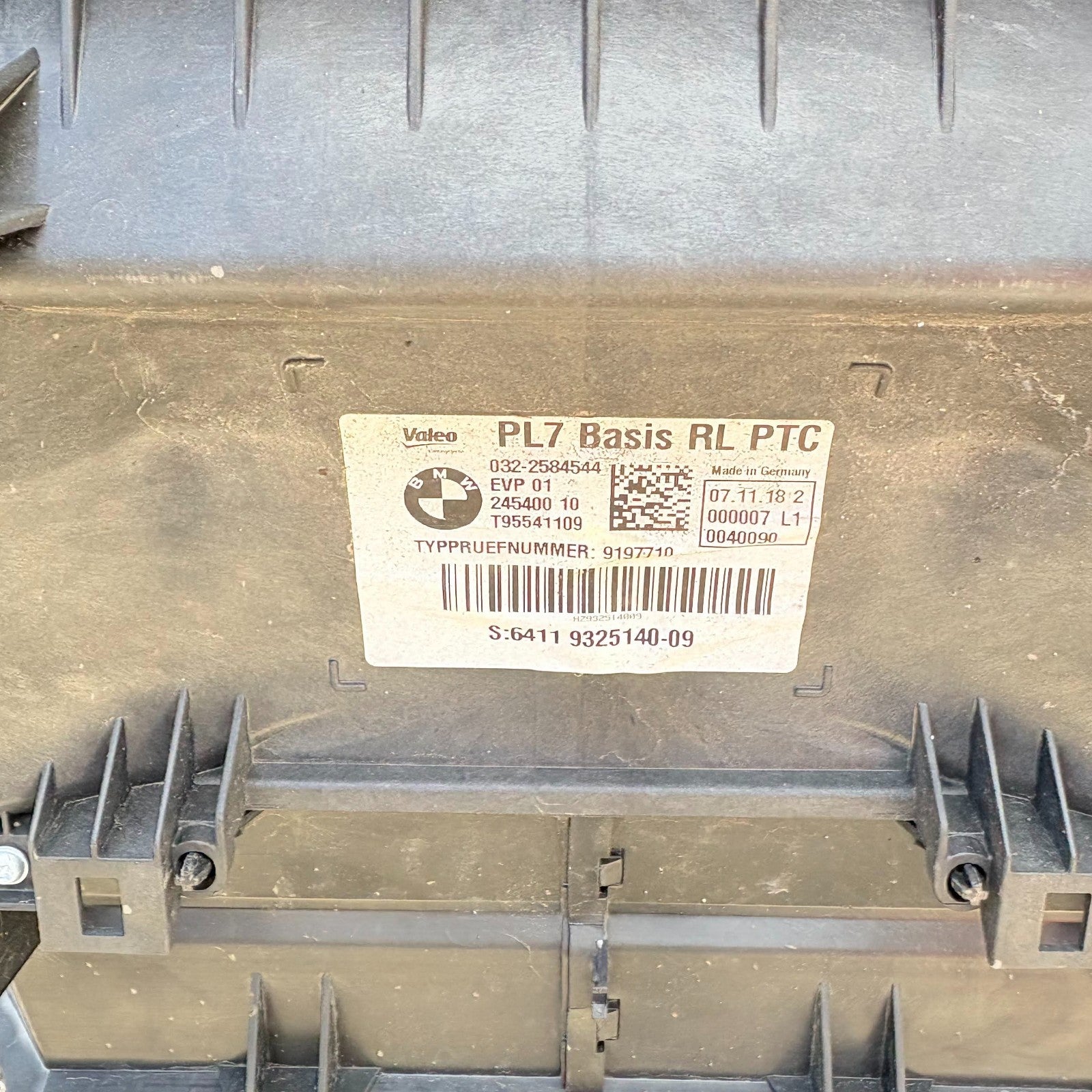 2014-2019 BMW 4 SERIES F32 HEATER MATRIX BOX T1013122B GEUINE