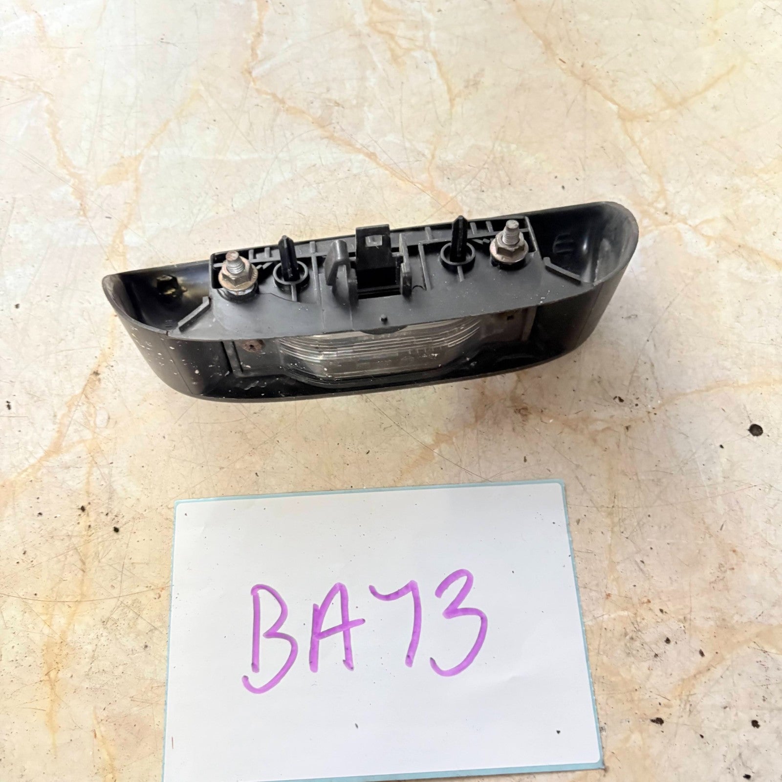 Vauxhall Vivaro Renault Trafic Primastar Rear Left Number Plate Light Lamp 07-14