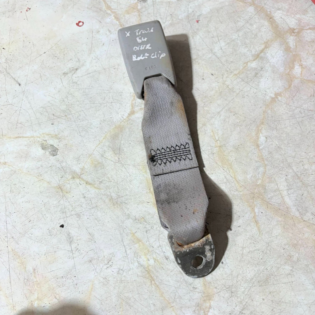 NISSAN X-TRAIL SEAT BELT BUCKLE REAR RIGHT DRIVER SIDE