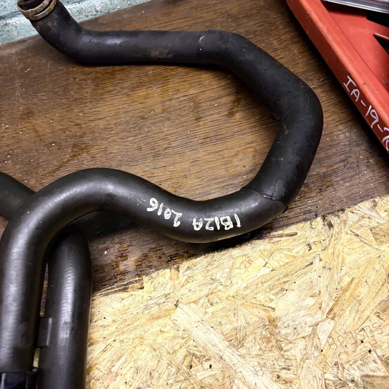 SEAT Ibiza 6P 1.0 TSI Radiator Coolant Hose Pipe 6C0122049A 2016-2017