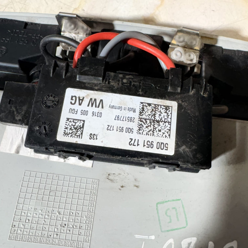 SKODA Rapid Spaceback 2017 Sunglass Holder 5Q0951172 28517797