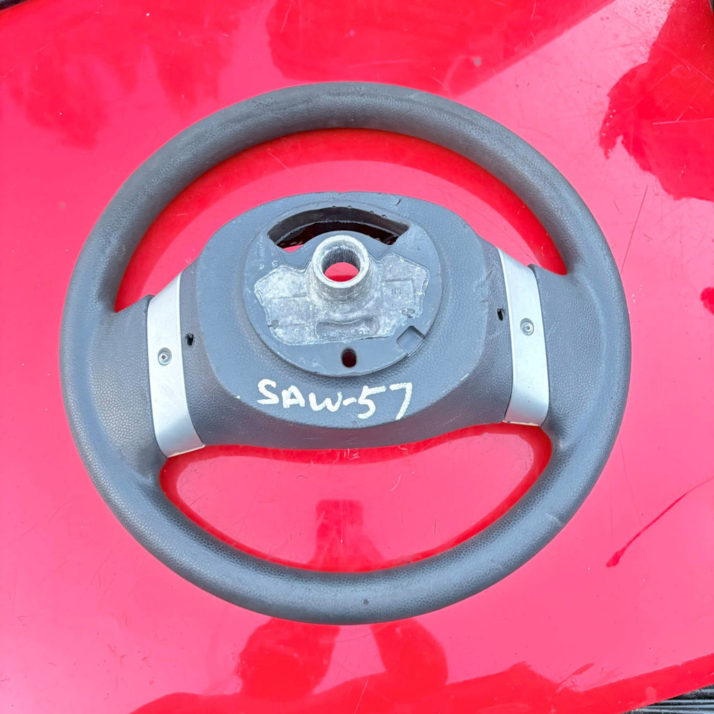 BMW MINI Cooper One R50 2001-2006 2 Spoke Steering Wheel Chrome Trim 1513083