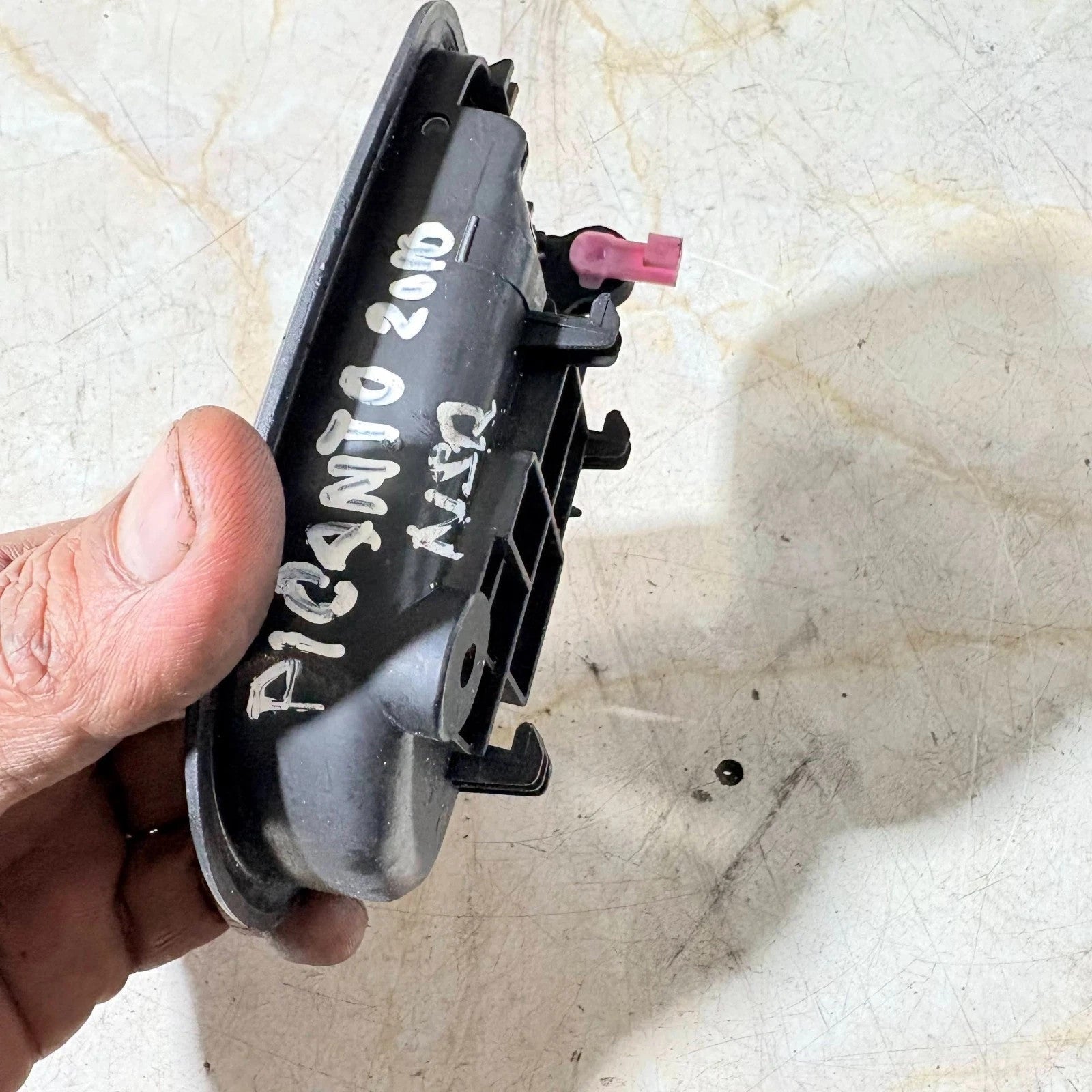 Kia Picanto 2004-2011 Mk1 SA Rear Left Interior Door Handle Nearside Black