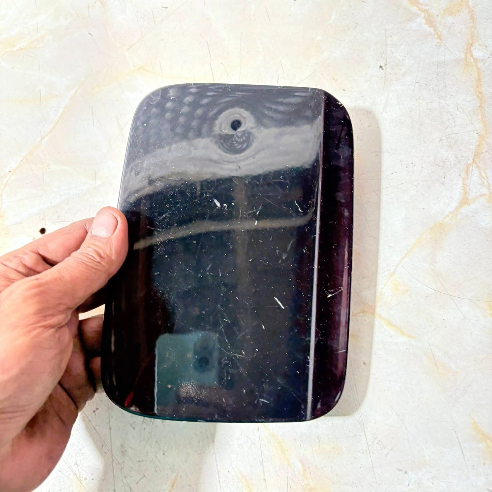 Fuel filler flap BMW 3 seriesfuelcapE90 E91 filler flap sapphire blackmetall2010