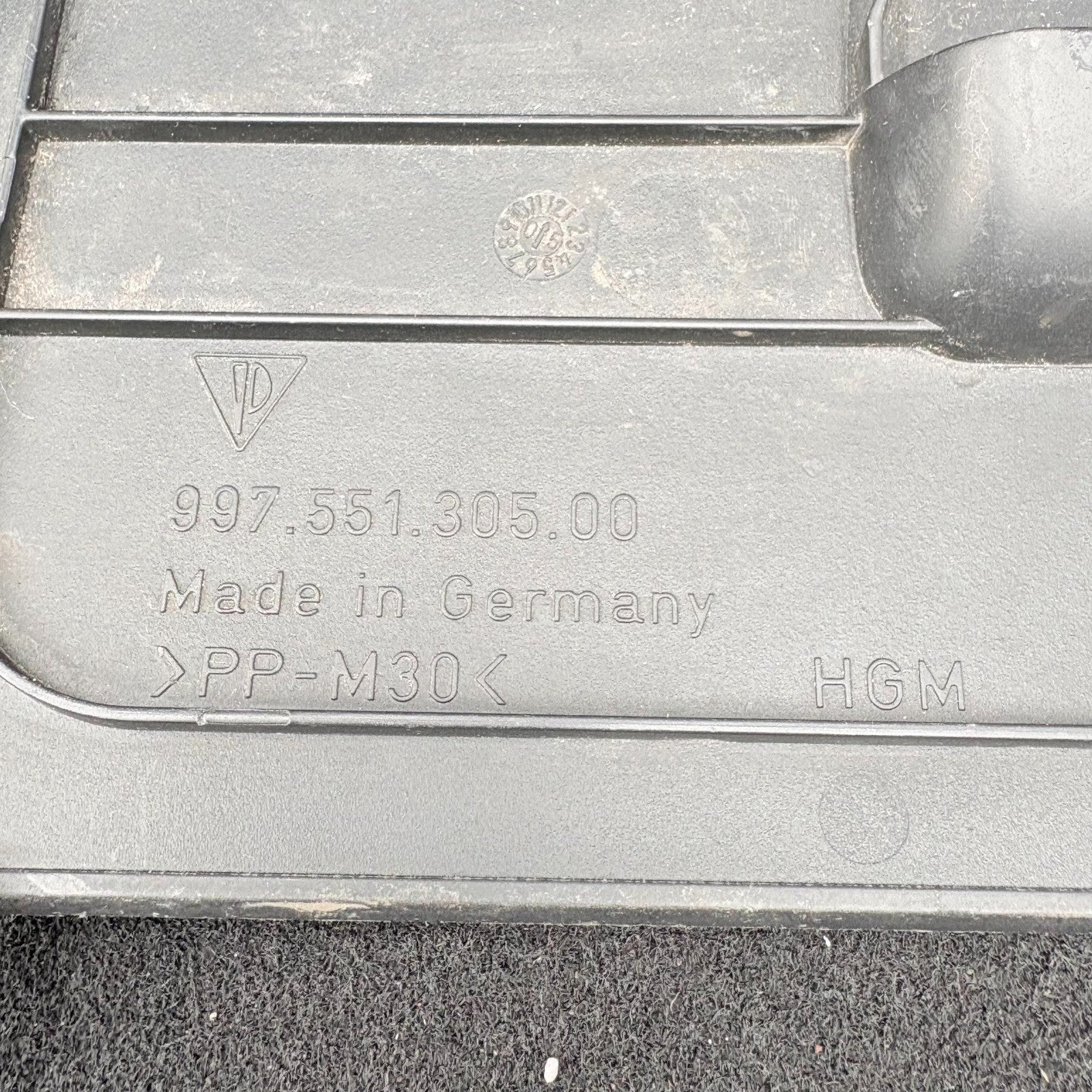 Porsche Boxster 05-12 Cayman 06-12 911 05-12 RHD Luggage Trim 99755130500