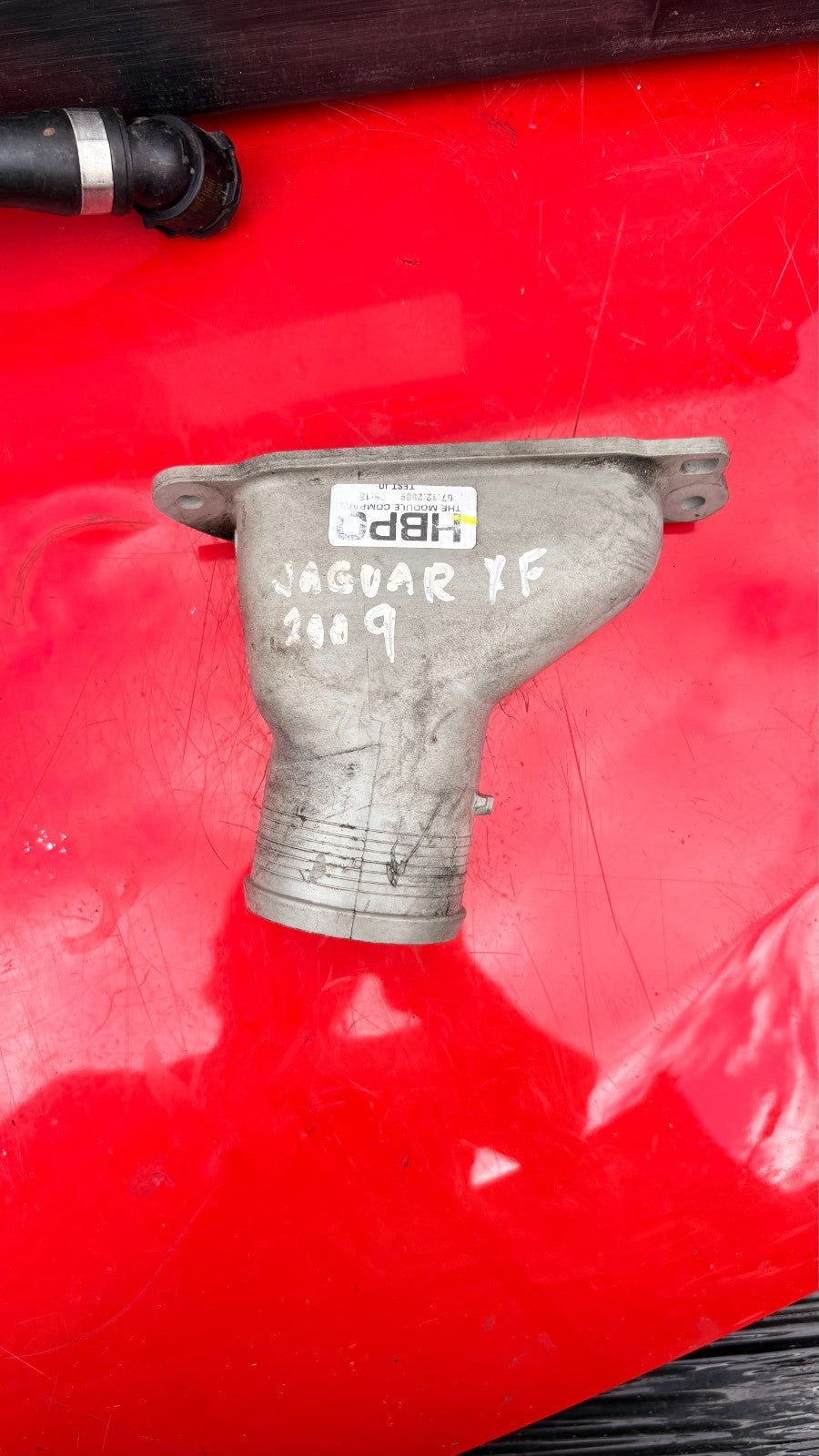 Jaguar XF 2009 INTERCOOLER INLET SPOUT