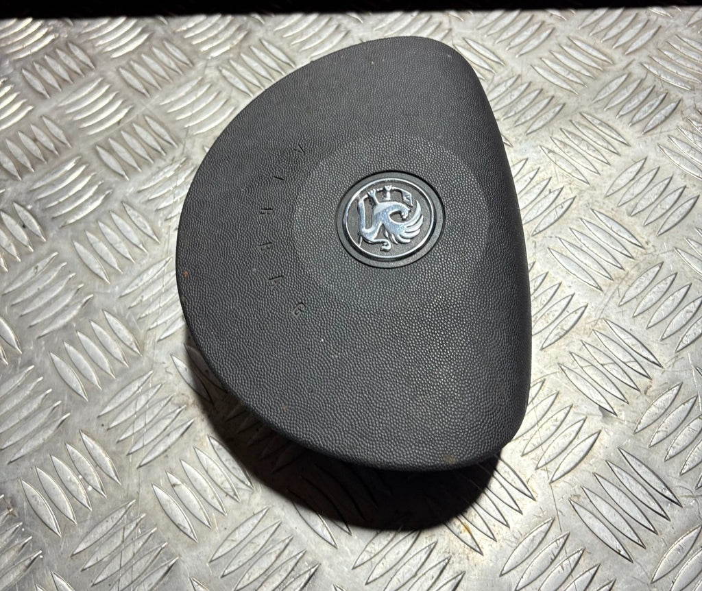 VAUXHALL TIGRA 2017 DRIVER STEERING WHEEL SRS BAG 604455600B
