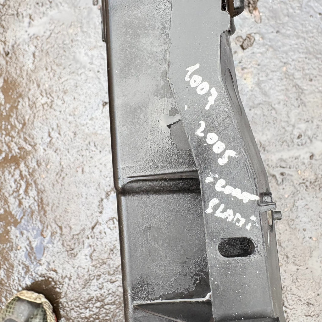 Peugeot 1007 2005 radiator support slam panel 1854680016