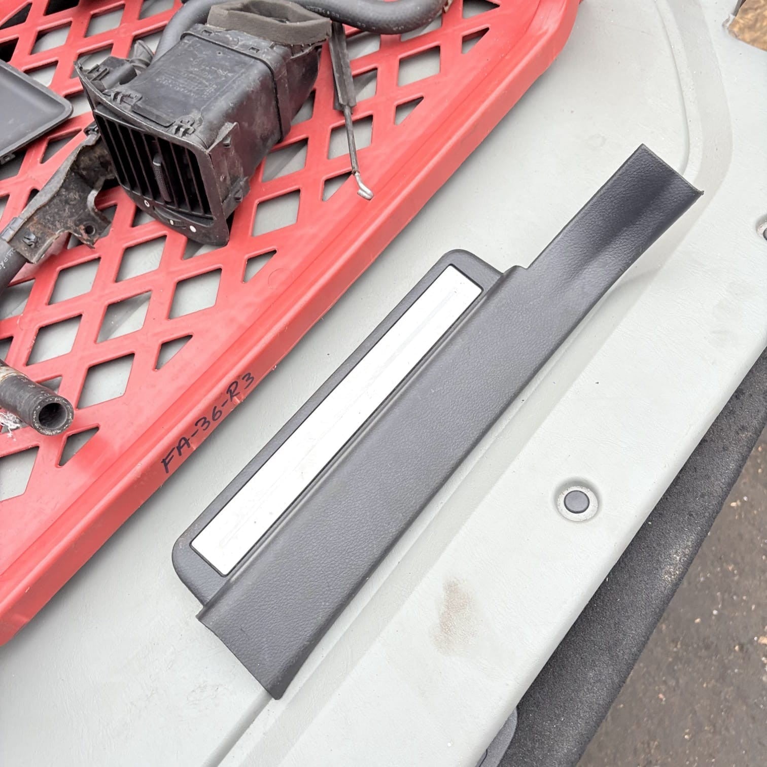 Fiat Stilo 2001-2007 5 Door Rear Right Door Sill Trim Scuff Plate 735276788