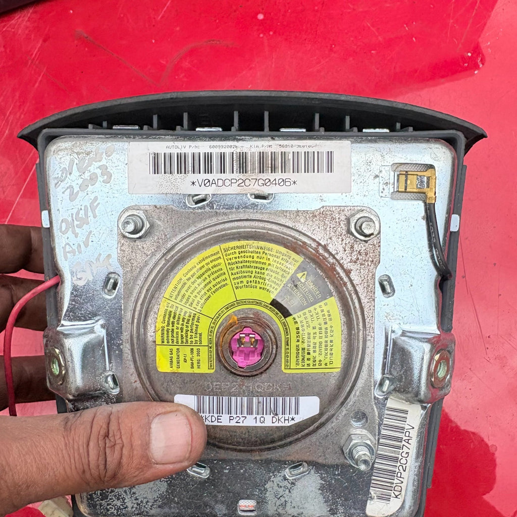 Kia Sorento Steering Wheel Air SRS Bag 2003 569103E010