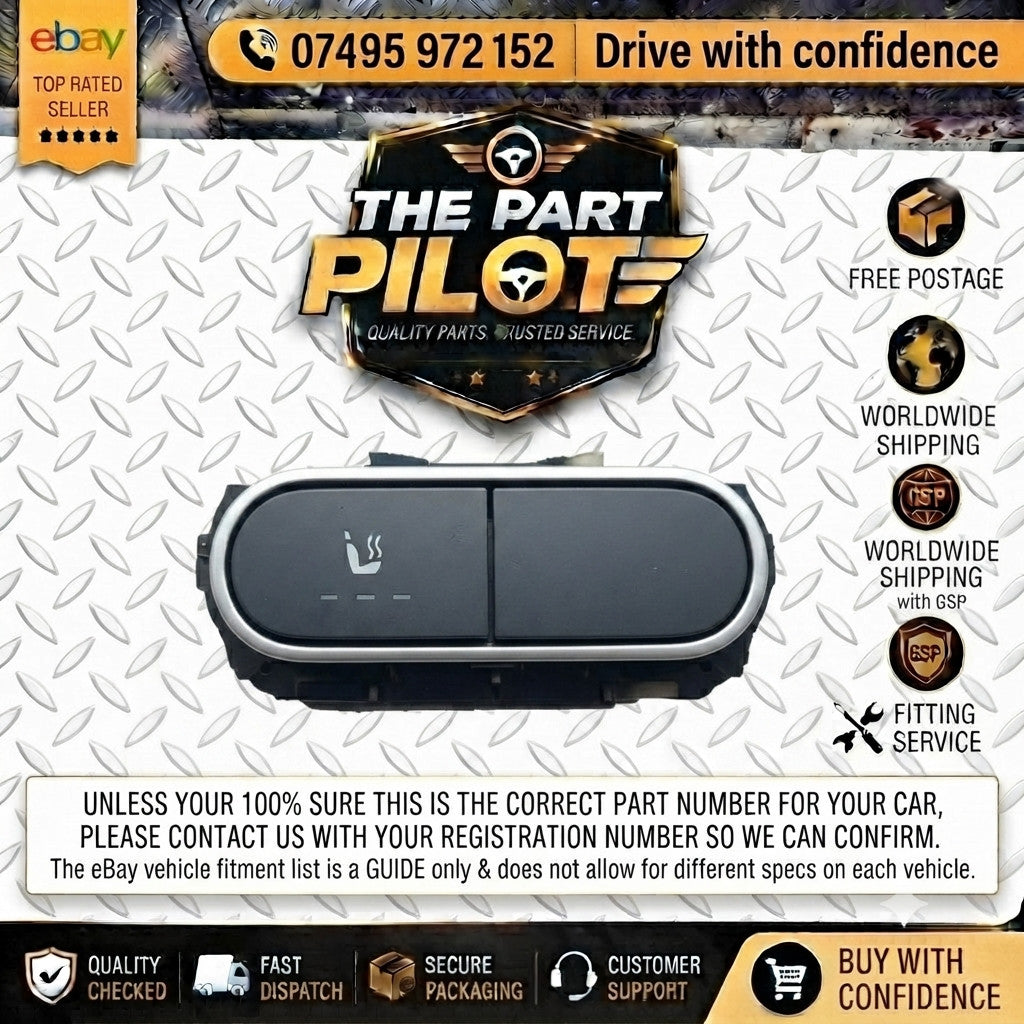 A1779056700 Mercedes A-Class W177 2018-2021 Heated Seat Switch Left Front