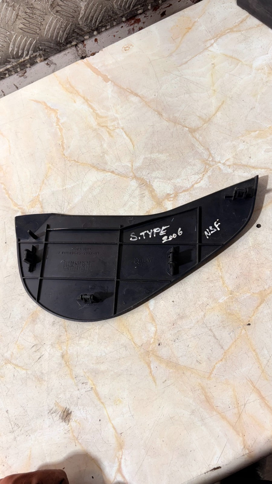 JAGUAR S-TYPE 2006 Left Passengers Side Dash End Trim XR83-540448I-AEW