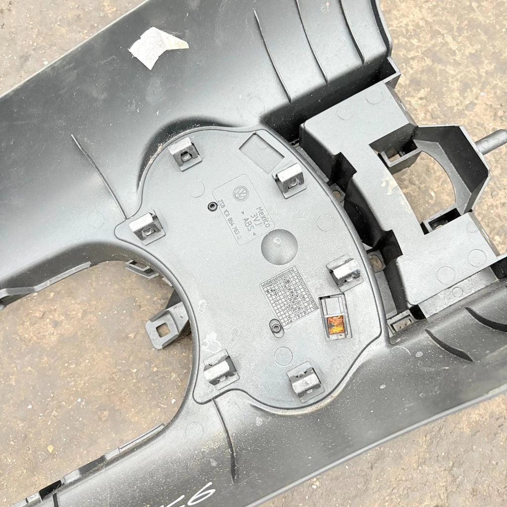 VW New Beetle 2002-2010 Cabrio 2003-2010 Black Centre Console 1C0864363Q