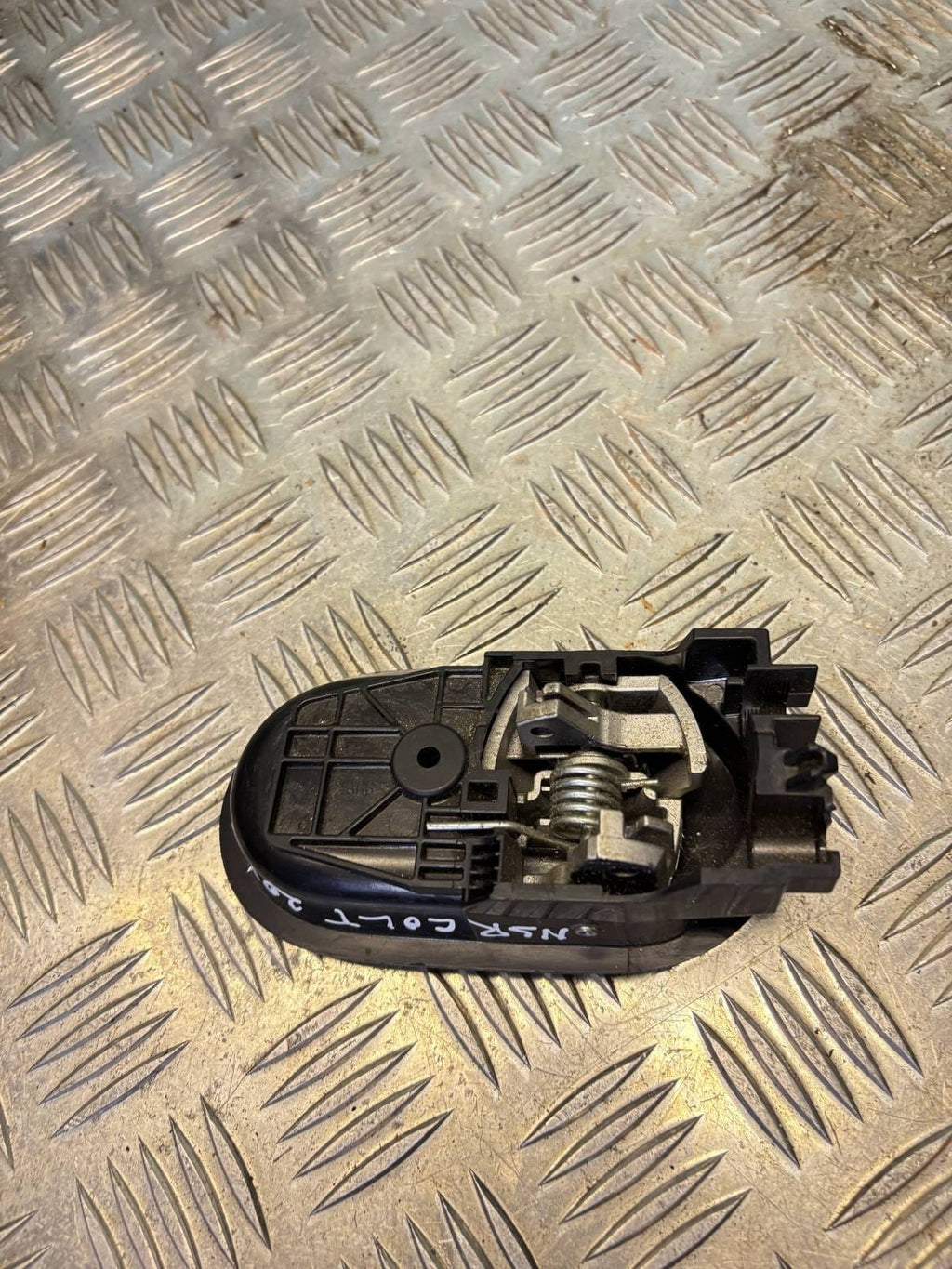 Mitsubishi Colt 5-Door Rear Left Inner Door Handle Passenger Side 2004-2013