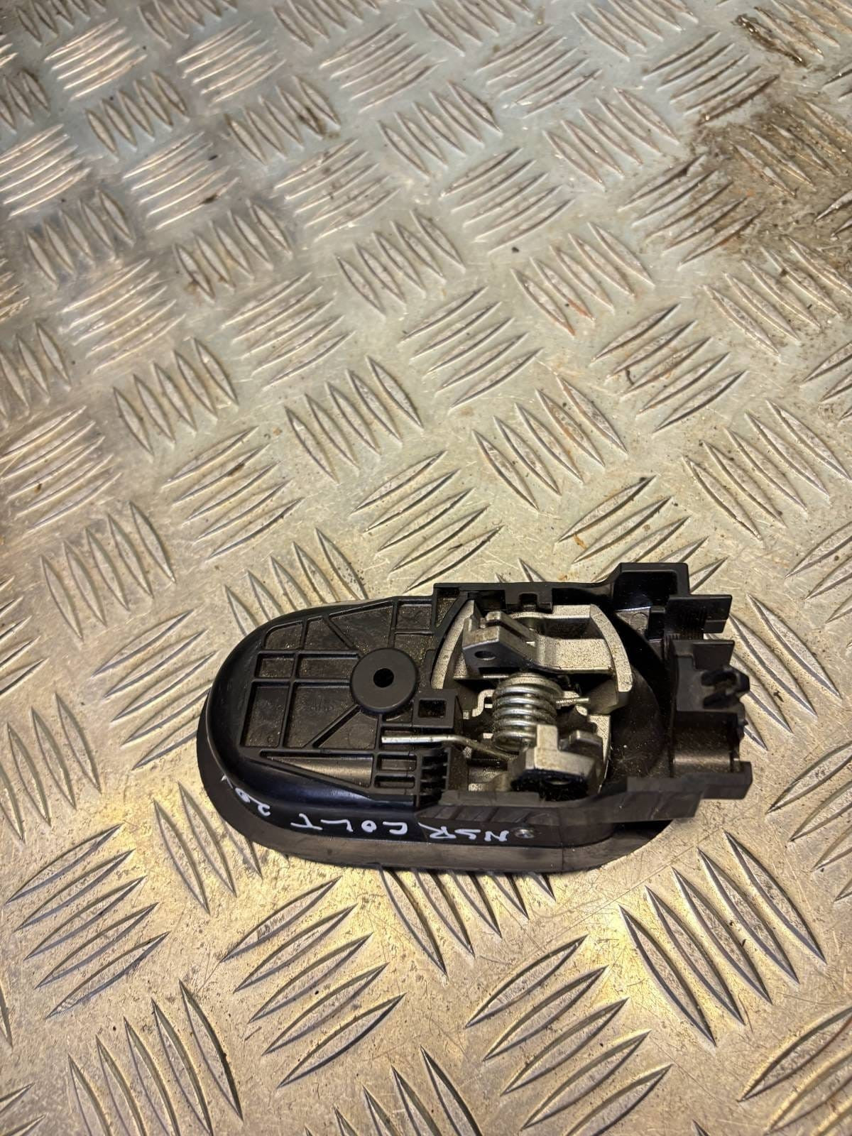 Mitsubishi Colt 5-Door Rear Left Inner Door Handle Passenger Side 2004-2013