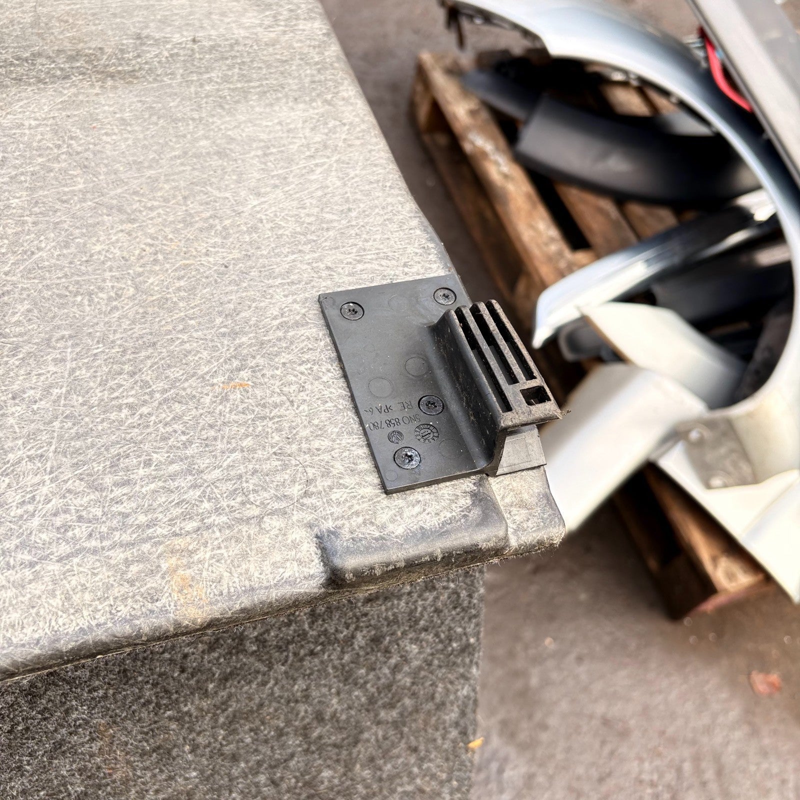 Volkswagen VW Tiguan 5N Boot/Trunk Floor Carpet Loading Panel Grey 5N0858855A