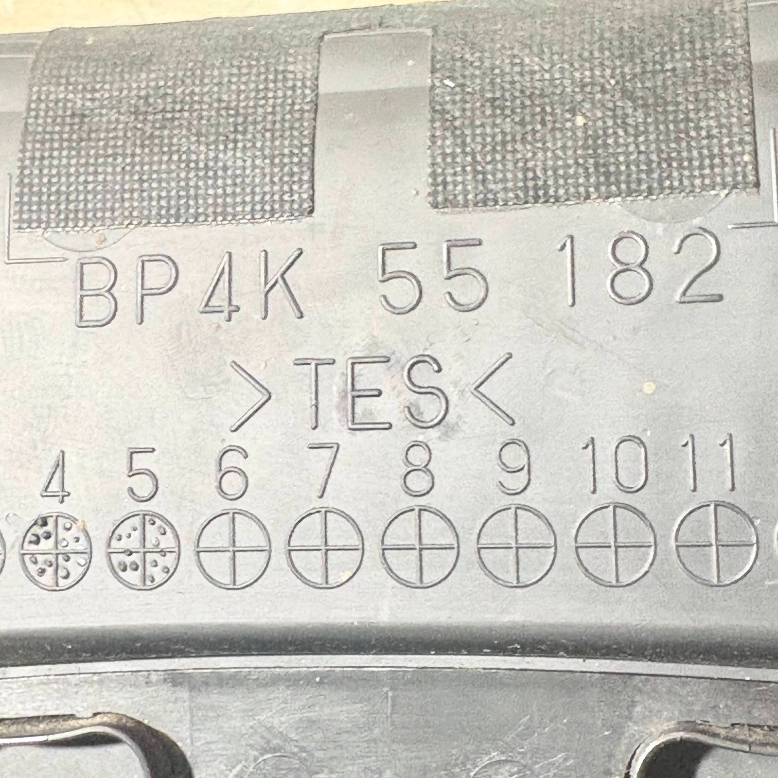 06 Mazda 3 Mazda3 Speedometer Cluster Dash Bezel BP4K-55-182