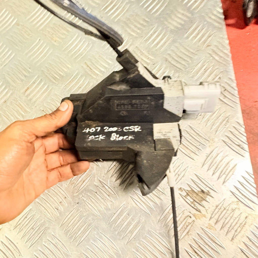 Peugeot 407 2004-2012 Right Offside Rear Door Lock 45987097