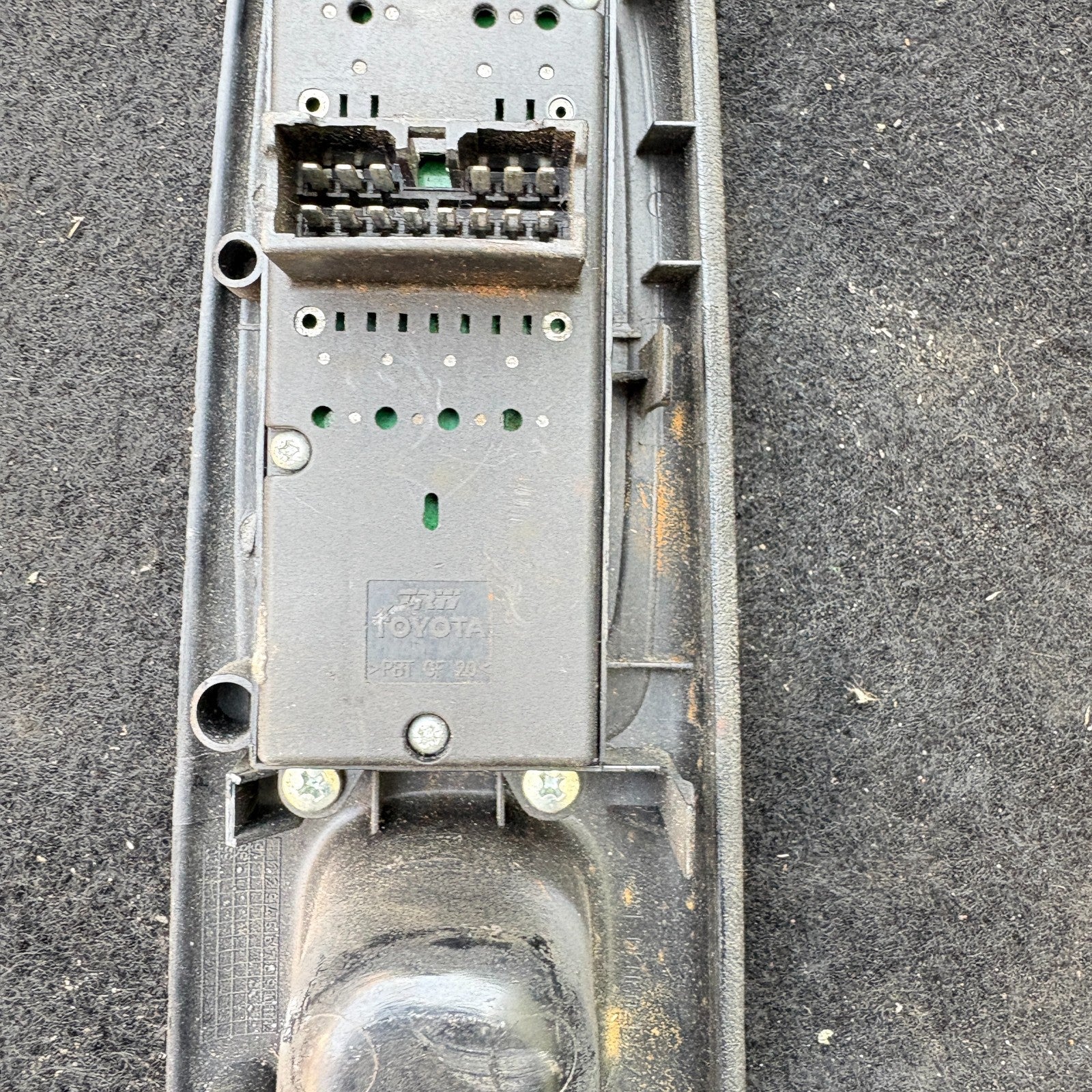 Toyota Avensis T22 97-00 RHD Driver Window Master Switch Wood Trim 74231-05060