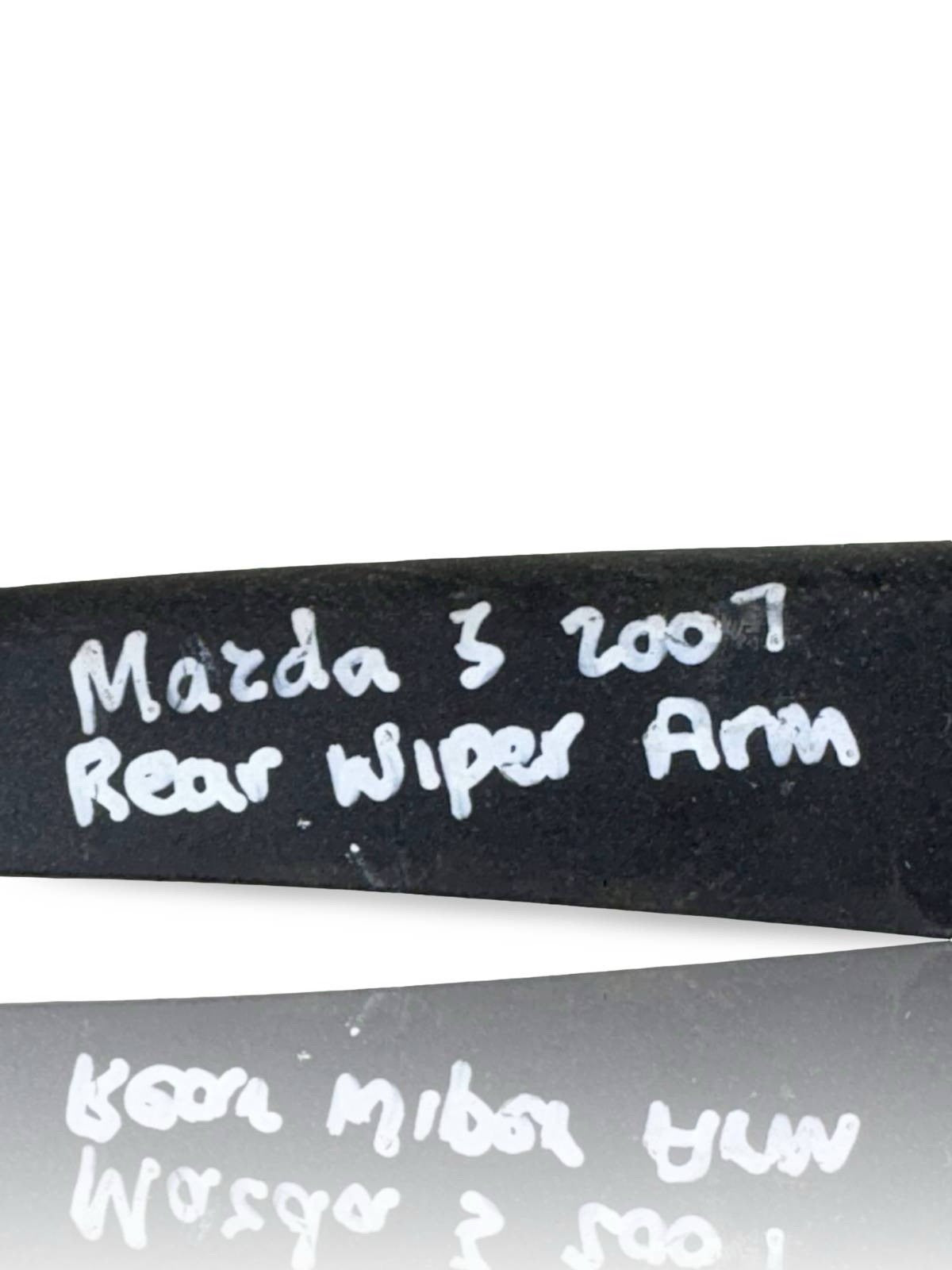 Mazda 3 MPS/Mazdaspeed3 Rear Wiper Arm BK Hatchback 2004-2009 Tailgate