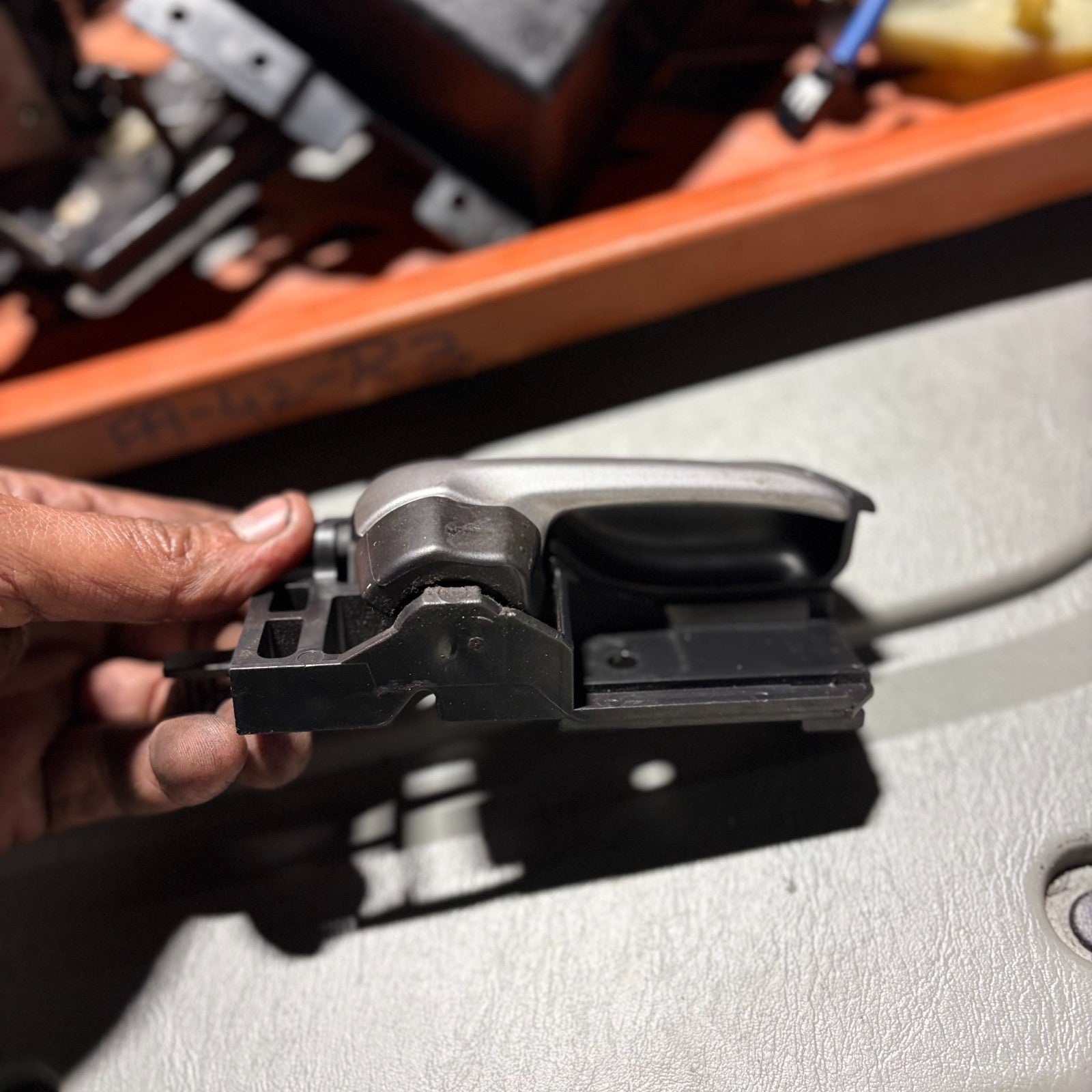 Suzuki Splash Right Offside Rear Inner Door Handle Mk1 2008-2014