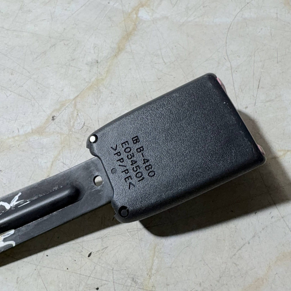 2005 PEUGEOT 107 FRONT SEAT BELT STALK RH NSF 3 DOOR HATCHBACK E034501