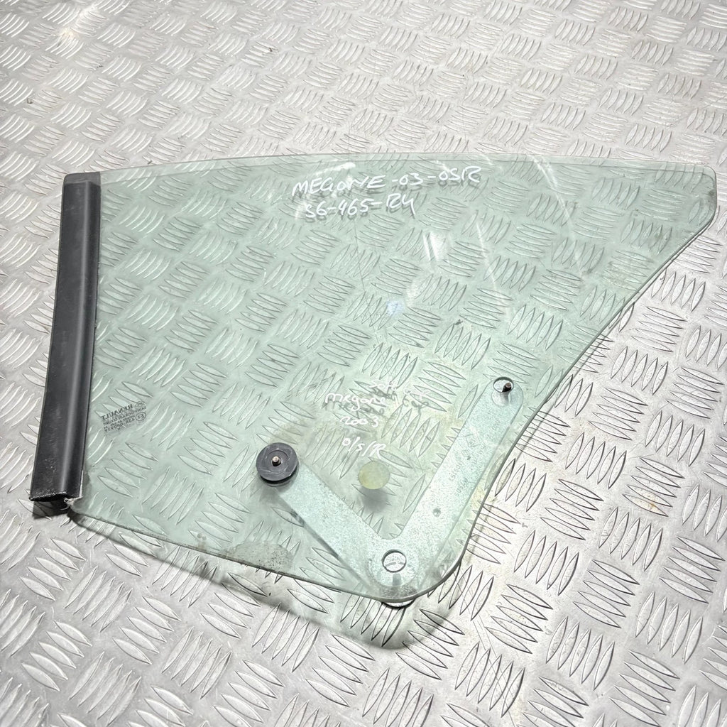 Renault Megane CONVERTIBLE Mk2 03-09 5 Door Rear Right OSR Door Window Glass