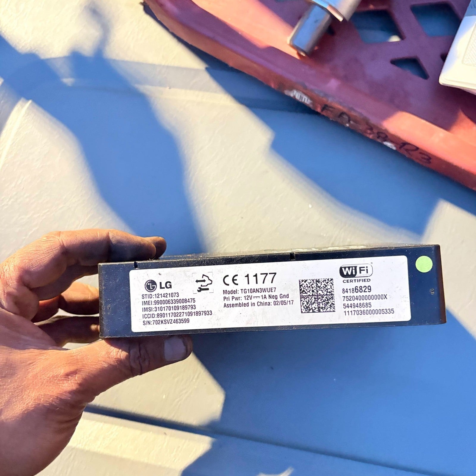 Vauxhall Opel Adam 2012-2019 Wifi Module Unit ECU 84186829