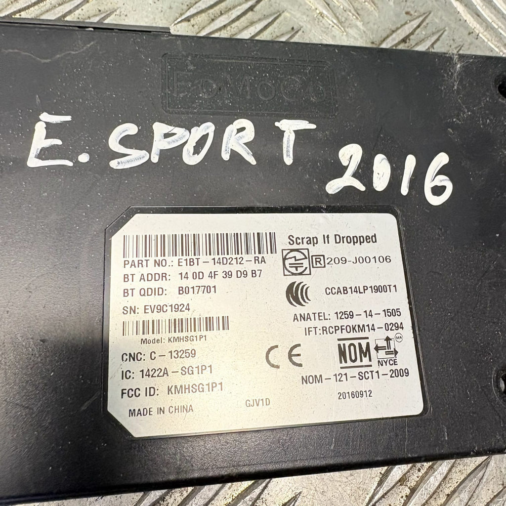FORD TRANSIT MK4 Bluetooth Control Unit EK2T-14B428-RA R209-J00106 2.0D 2016