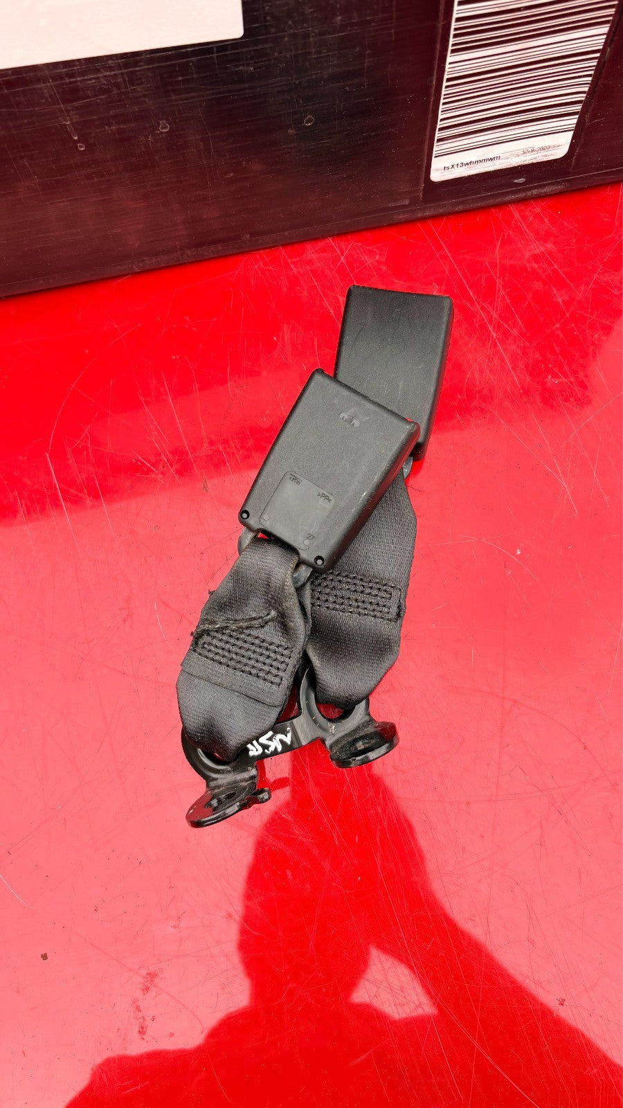 Citroen DS3 2010-2015 Rear Left Seat Belt Buckle 9681958880