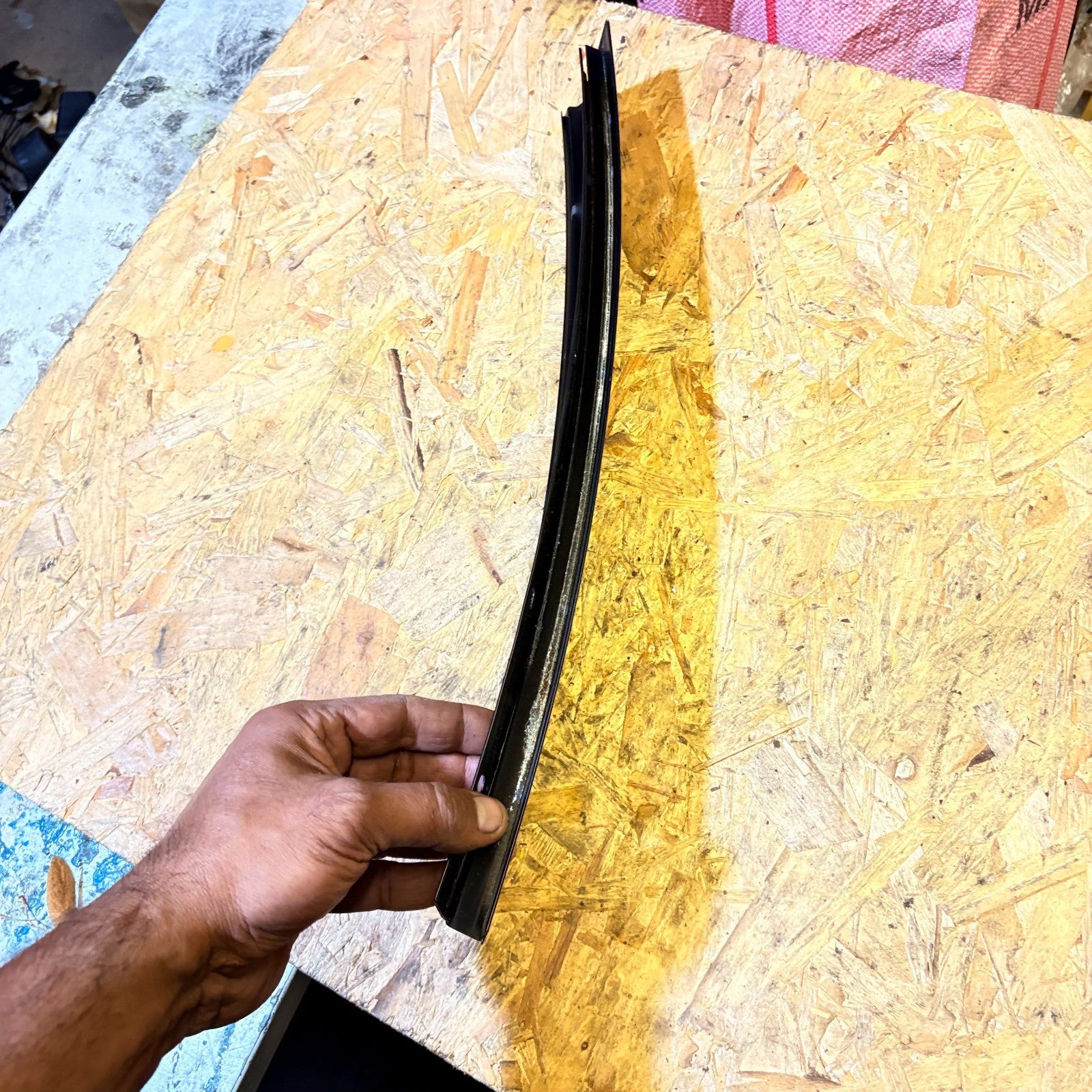 2008 BMW 3 E90 320 d Outside Left Side B Pillar Trim
