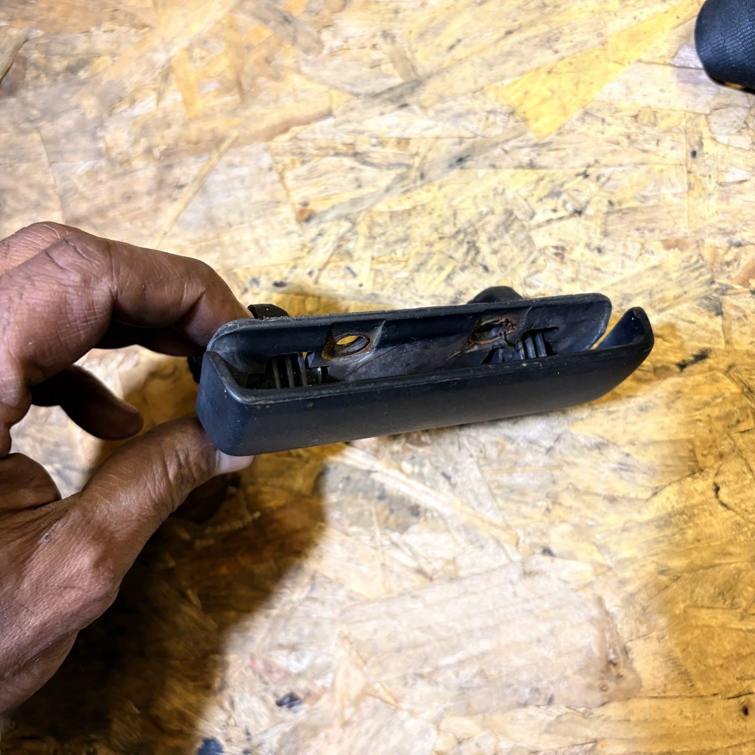 FORD TRANSIT MK6 2000-2006 OSR REAR RIGHT EXTERIOR DOOR HANDLE F37B1022404BA