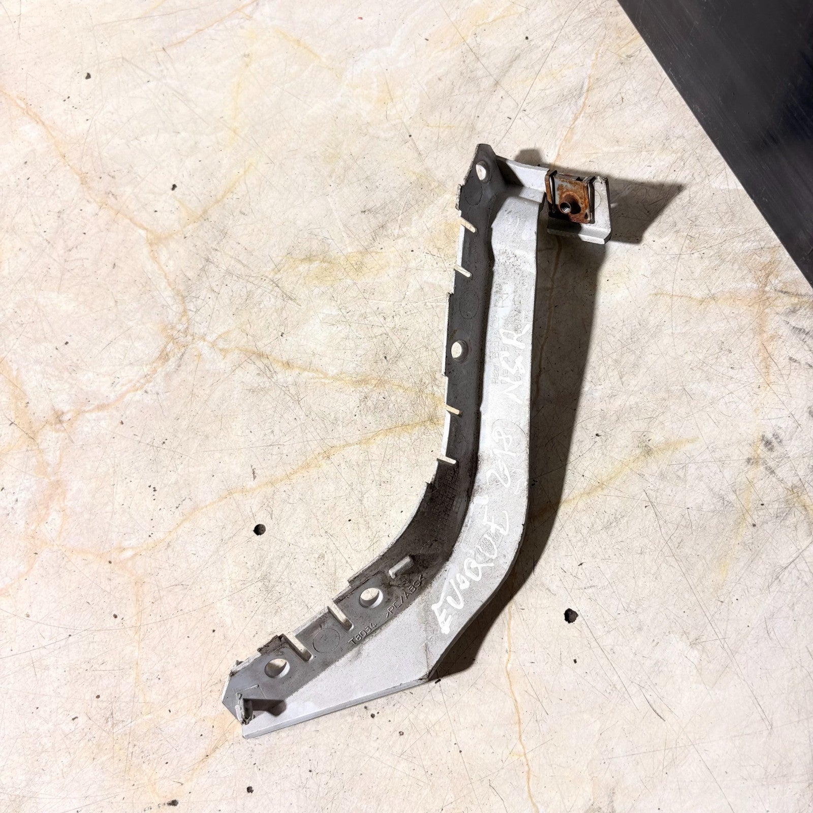 RANGE ROVER EVOQUE REAR LEFT BUMPER BRACKET 15-19 BJ32-17A882-AC