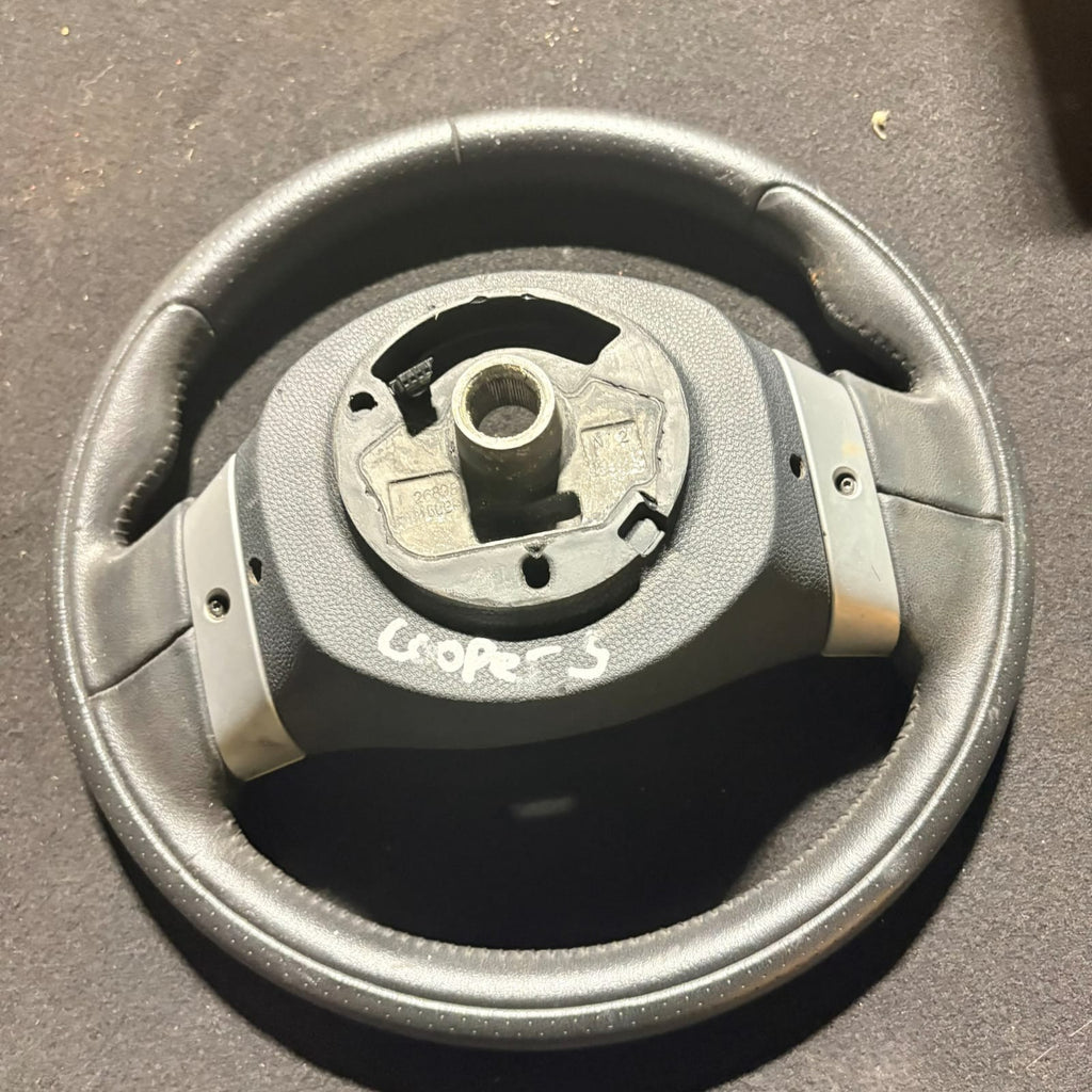 Mini Cooper R50 R53 2001-2006 Steering Wheel 3-Spoke Black 2375R5014
