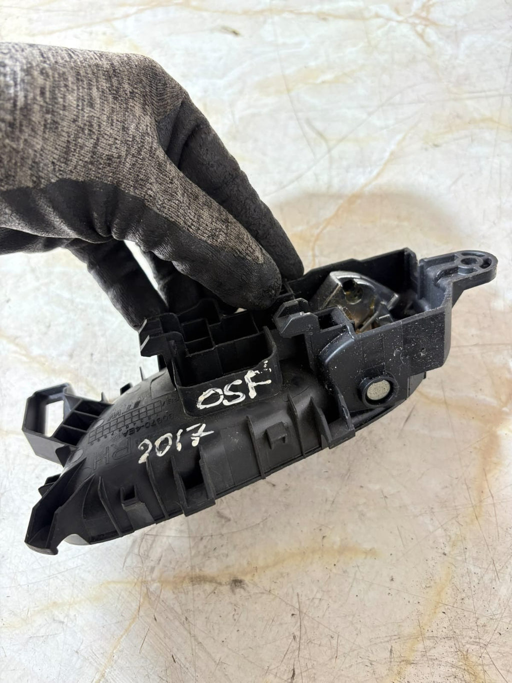 NISSAN PULSAR INTERIOR DOOR HANDLE FRONT RIGHT DRIVER SIDE 80670-4EA0 2017