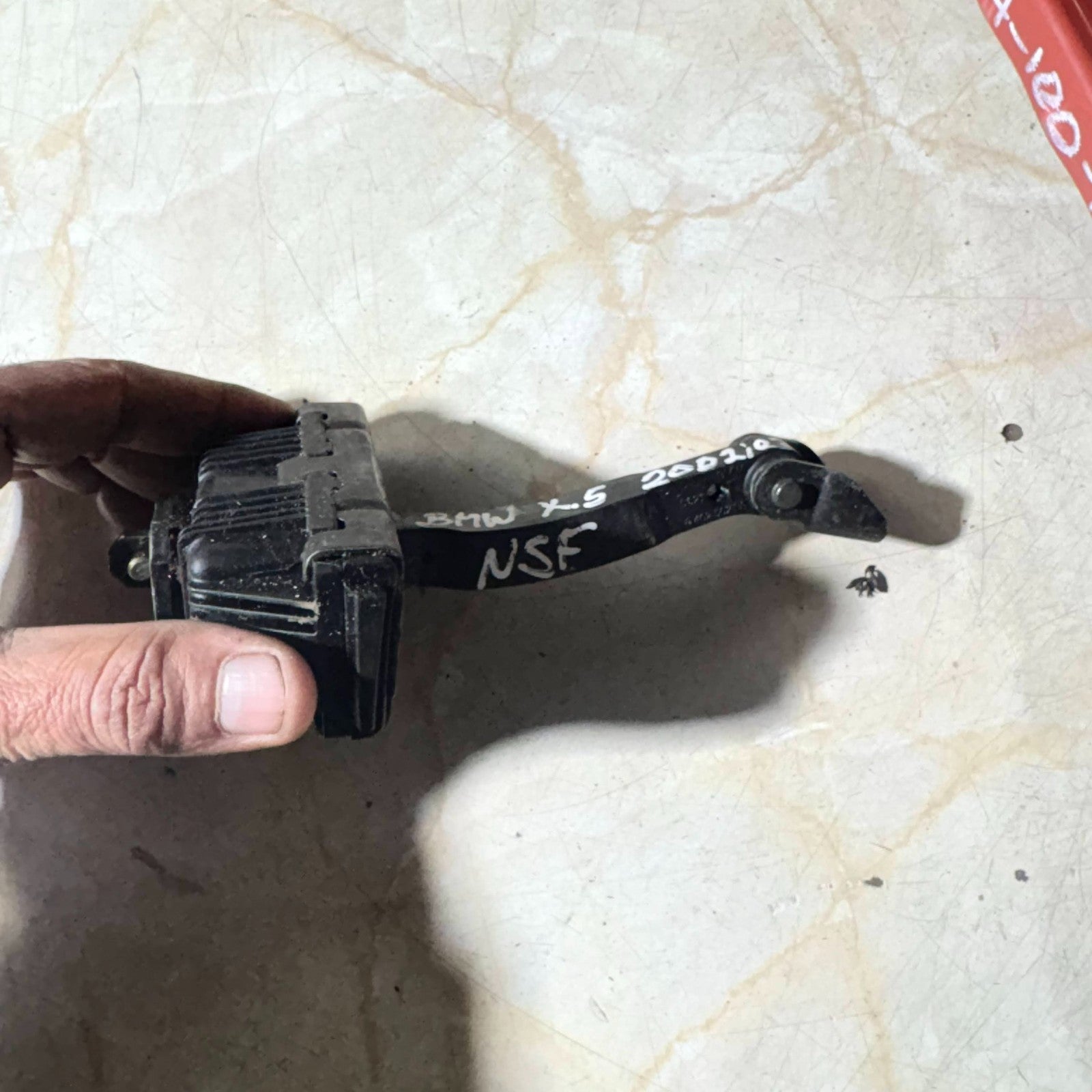 Bmw X5 2002 Front Door Left Passenger Side Brake Stop Check Strap